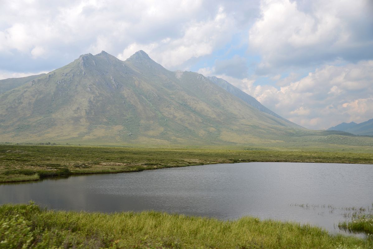 16C Small Lake And Ridge Of Mount Auston In Tombstone Park Yukon